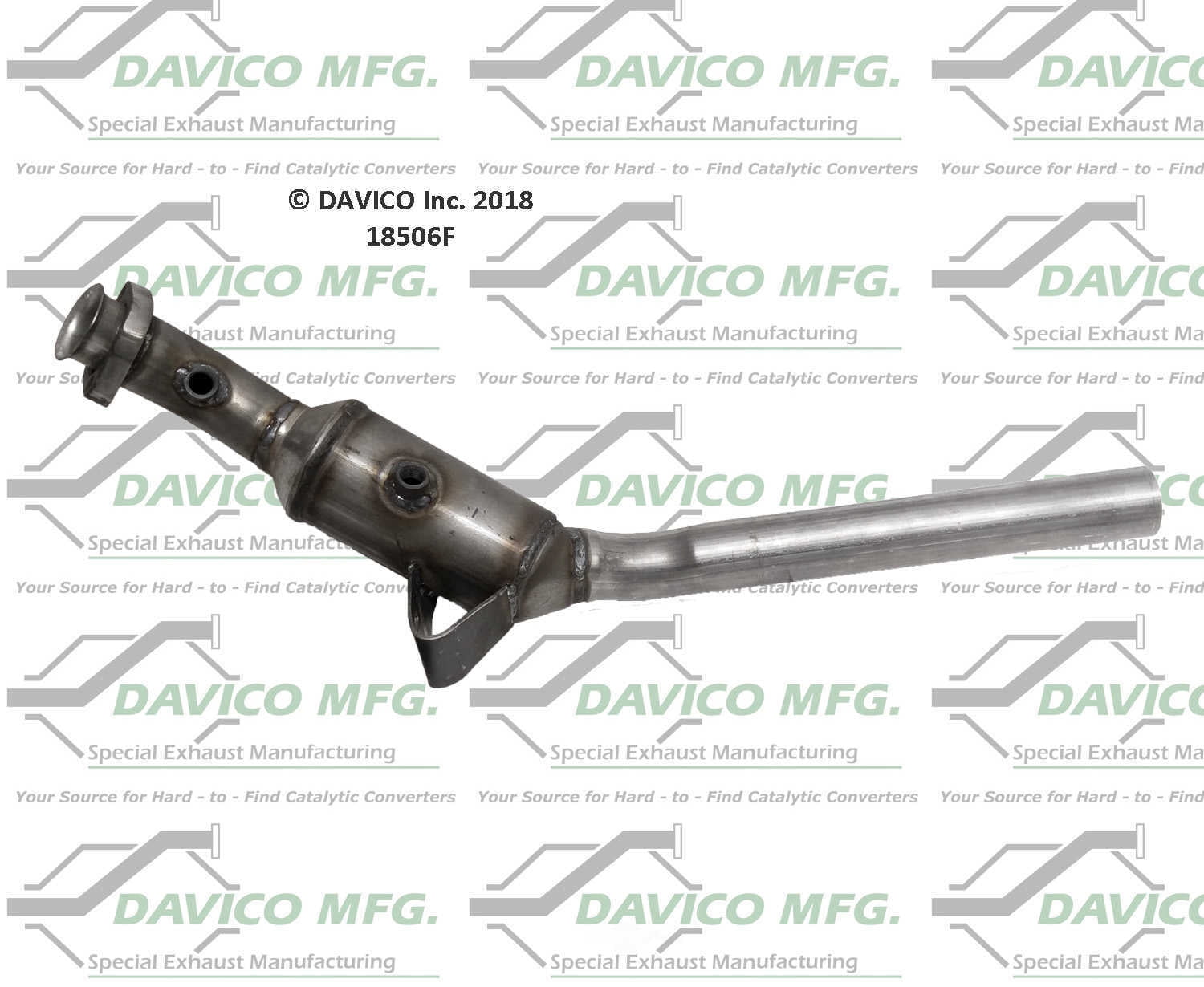 Davico Mfg 18506F Direct-Fit Catalytic Converter