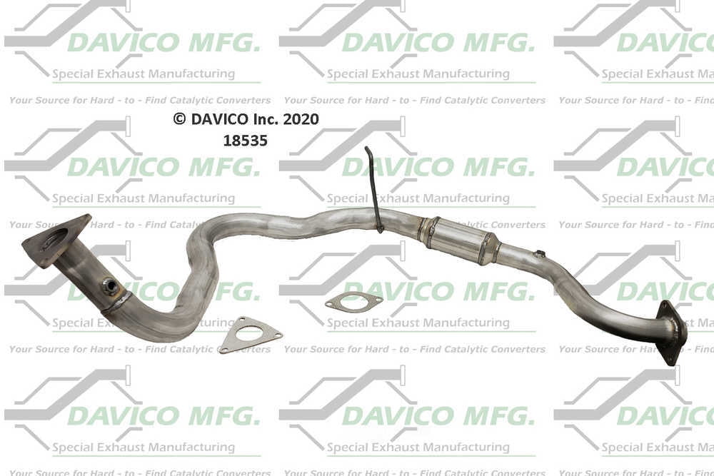 Davico Mfg 18535 Direct-Fit Catalytic Converter