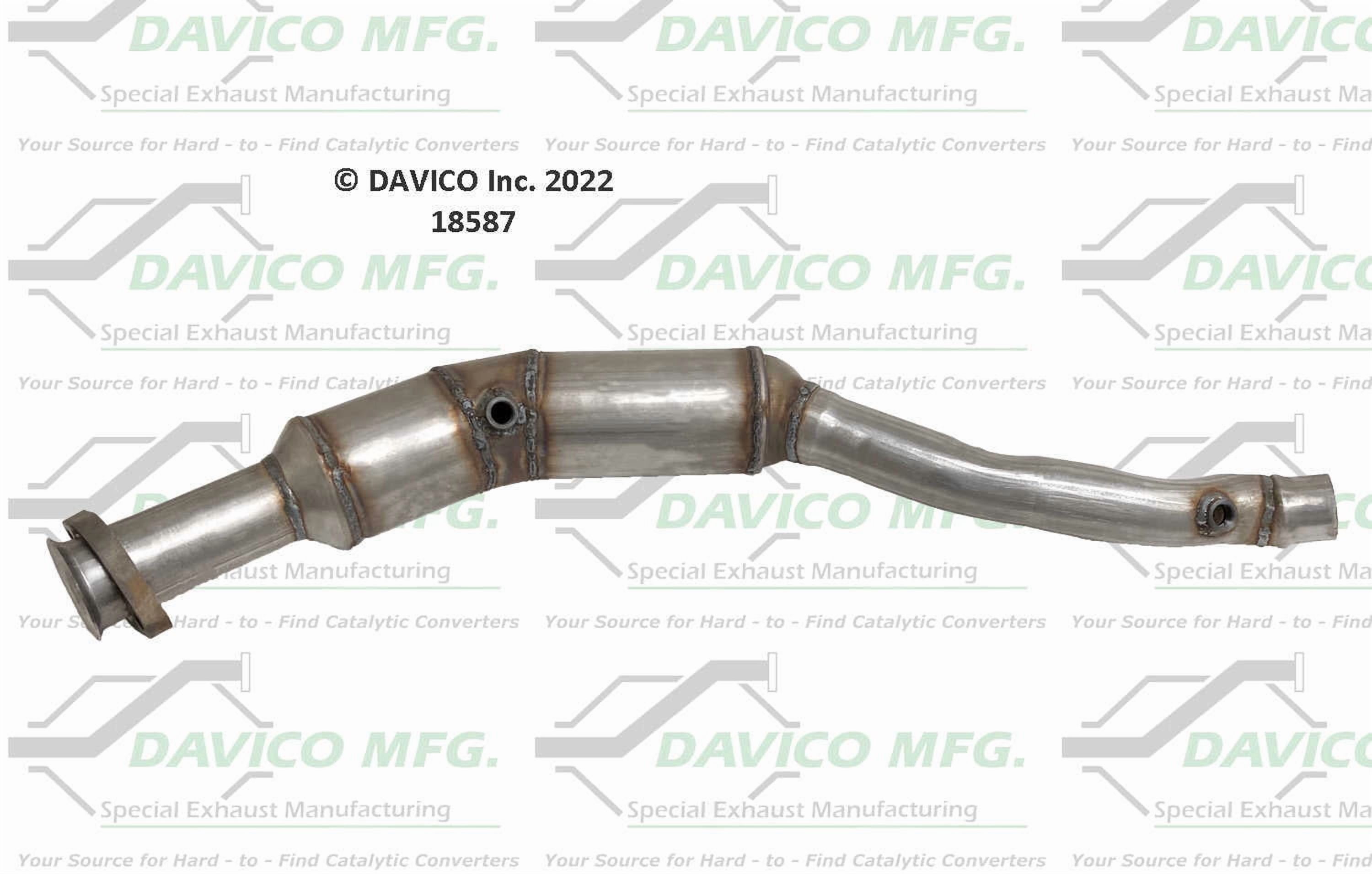 Davico Mfg 18587 Direct-Fit Catalytic Converter
