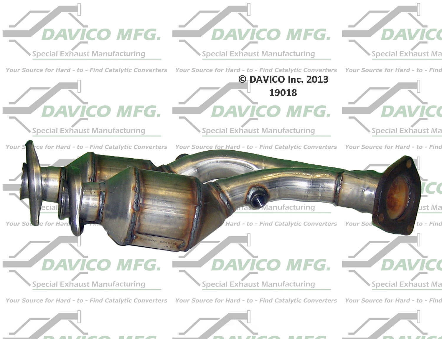 Davico Mfg 19018 Direct-Fit Catalytic Converter