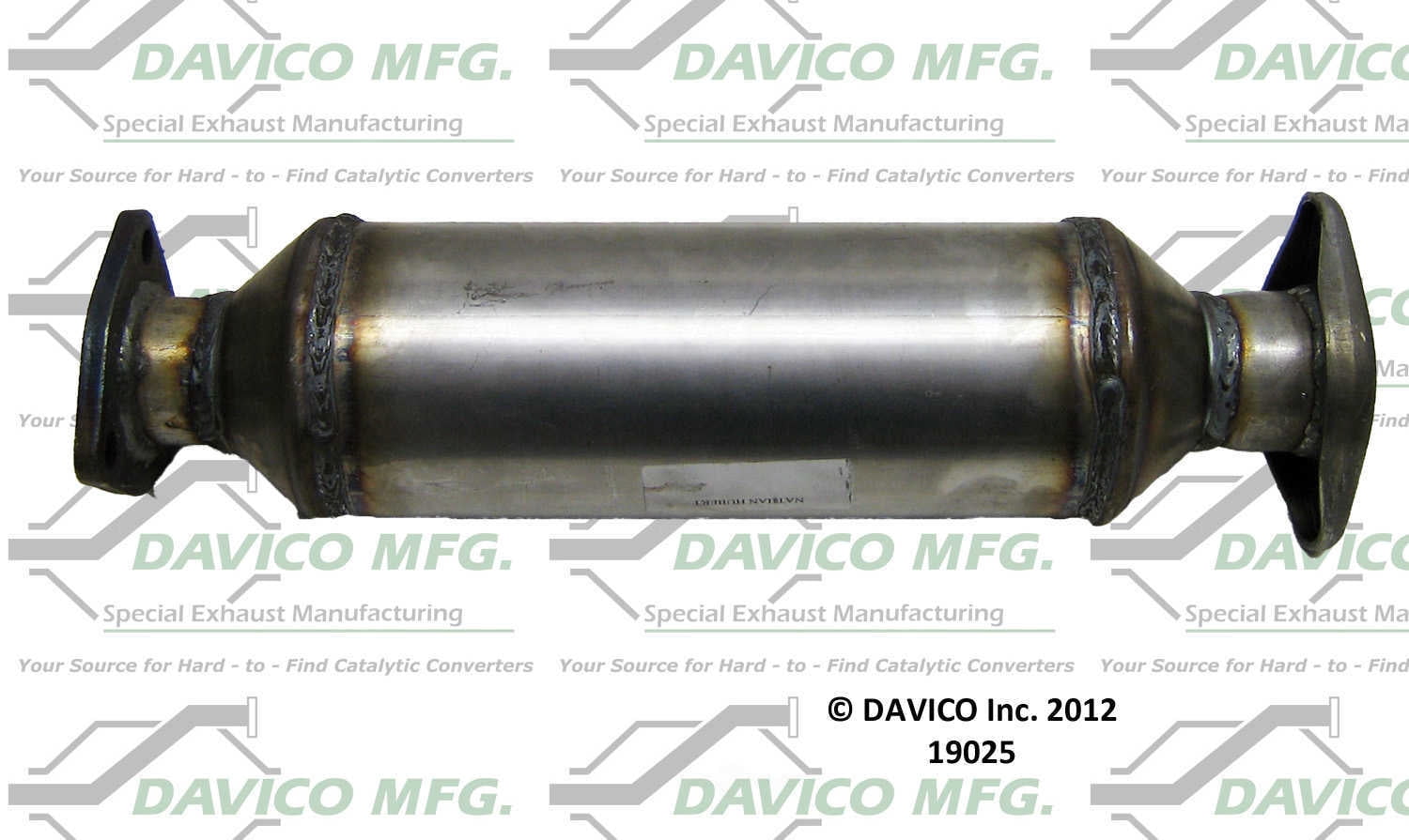 Davico Mfg 19025 Direct-Fit Catalytic Converter