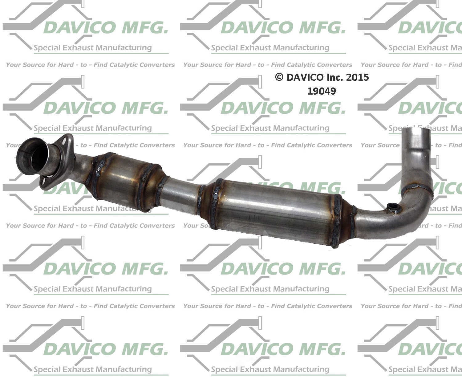 Davico 19049 Catalytic Converter, OE Replacement, Driver Side Fits select: 1999-2003 FORD F150, 1999 FORD F250
