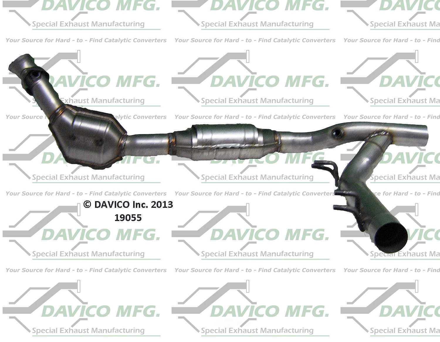 Davico Mfg 19055 Direct-Fit Catalytic Converter