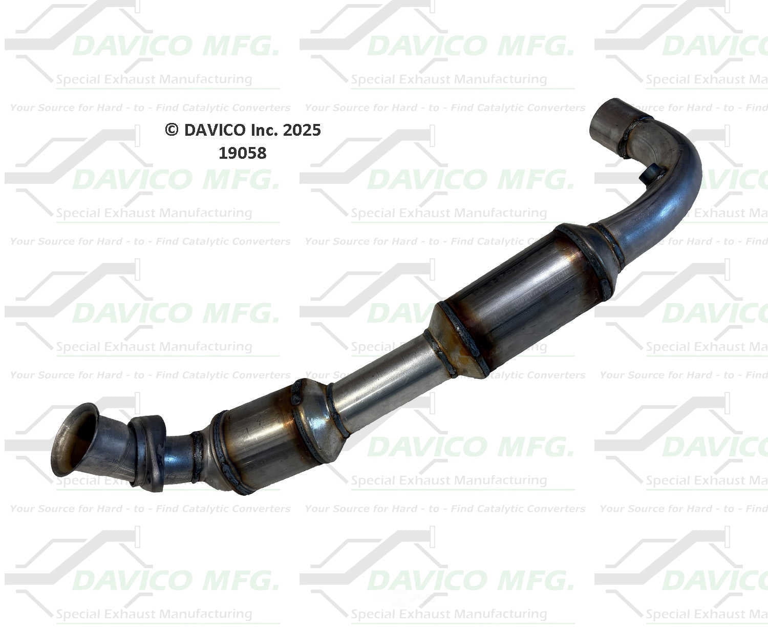 Davico Mfg 19058 Direct-Fit Catalytic Converter