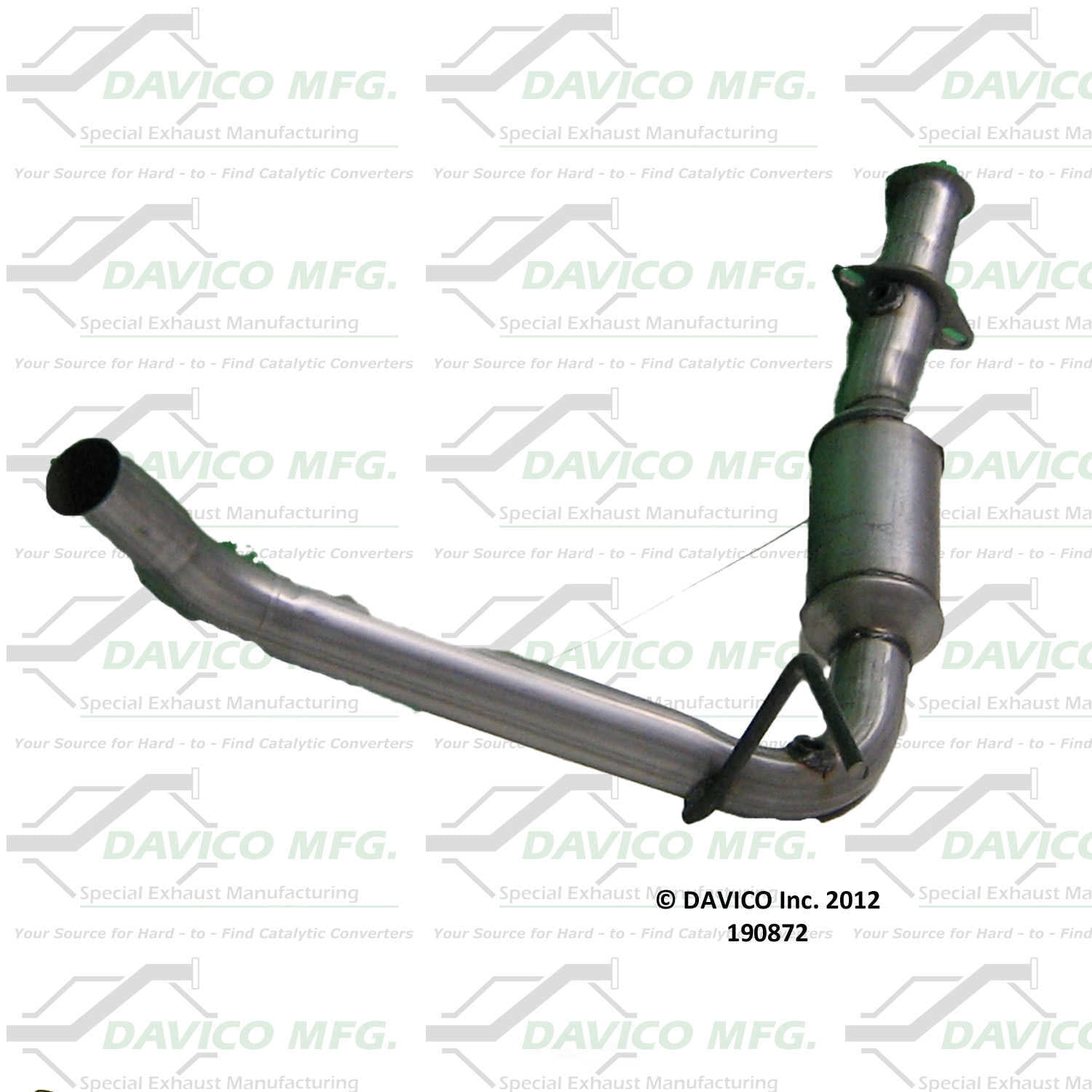 Davico Mfg 190872 Direct-Fit Catalytic Converter