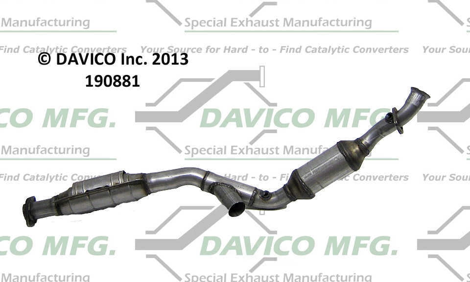Davico Mfg 190881 Direct-Fit Catalytic Converter
