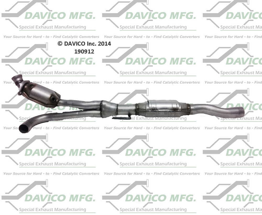 Davico Mfg 190912 Direct-Fit Catalytic Converter