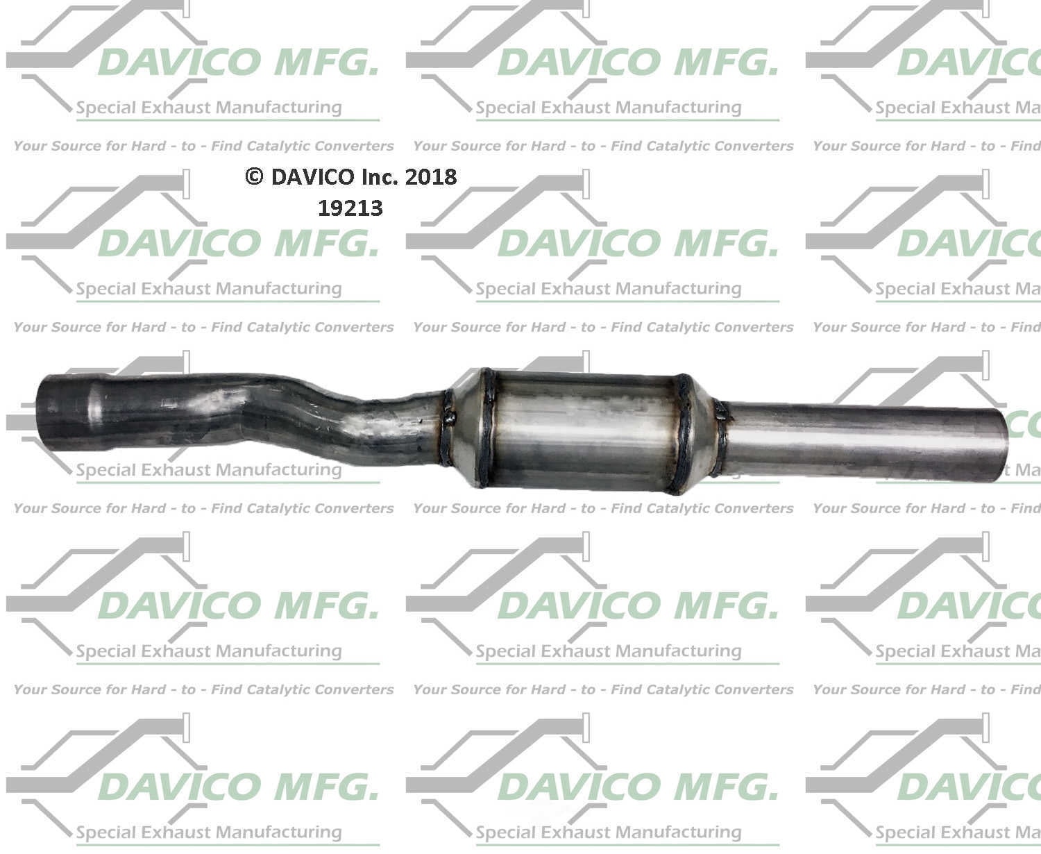 Davico Mfg 19213 Direct-Fit Catalytic Converter