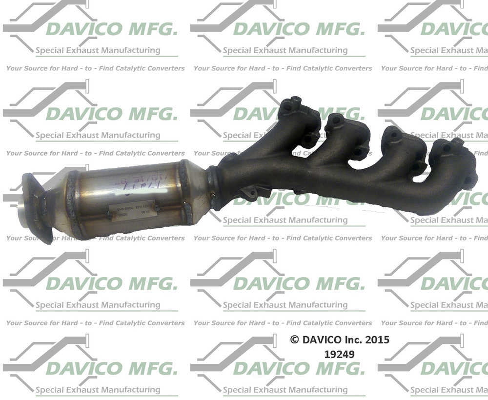 Davico 19249 Catalytic Converter, OE Replacement, Front, Passenger Side Fits select: 2005-2010 CADILLAC STS, 2004-2009 CADILLAC SRX