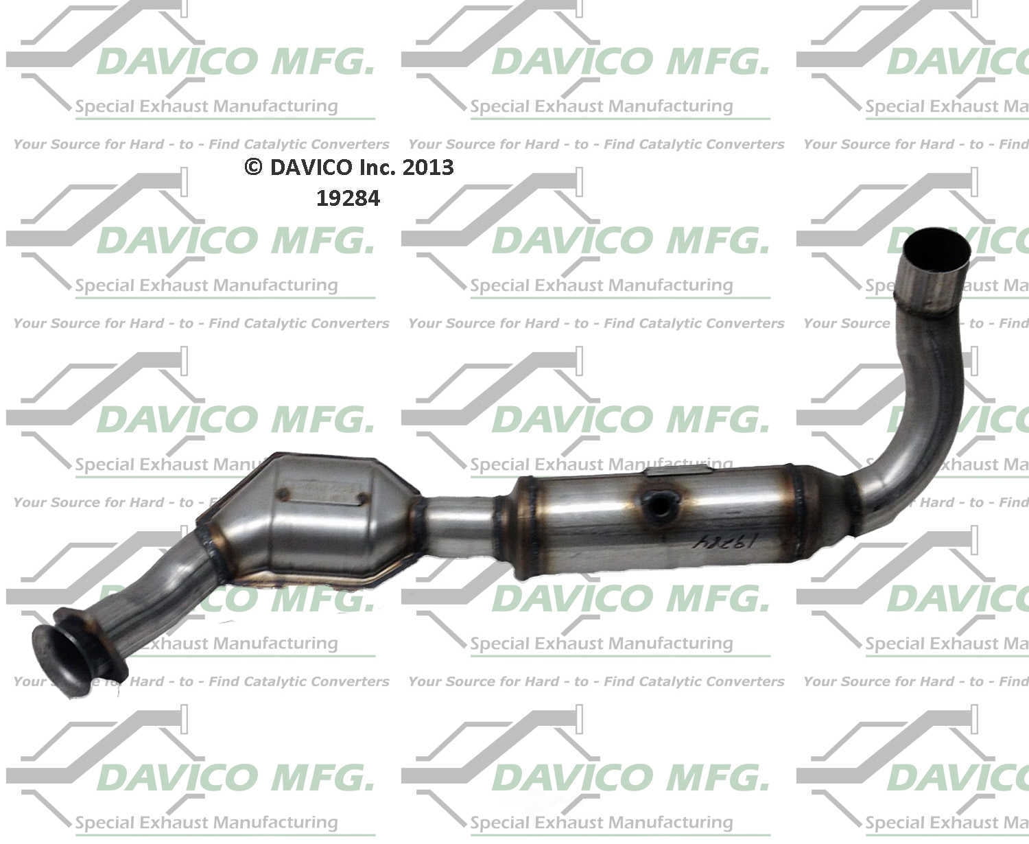 Davico Mfg 19284 Direct-Fit Catalytic Converter