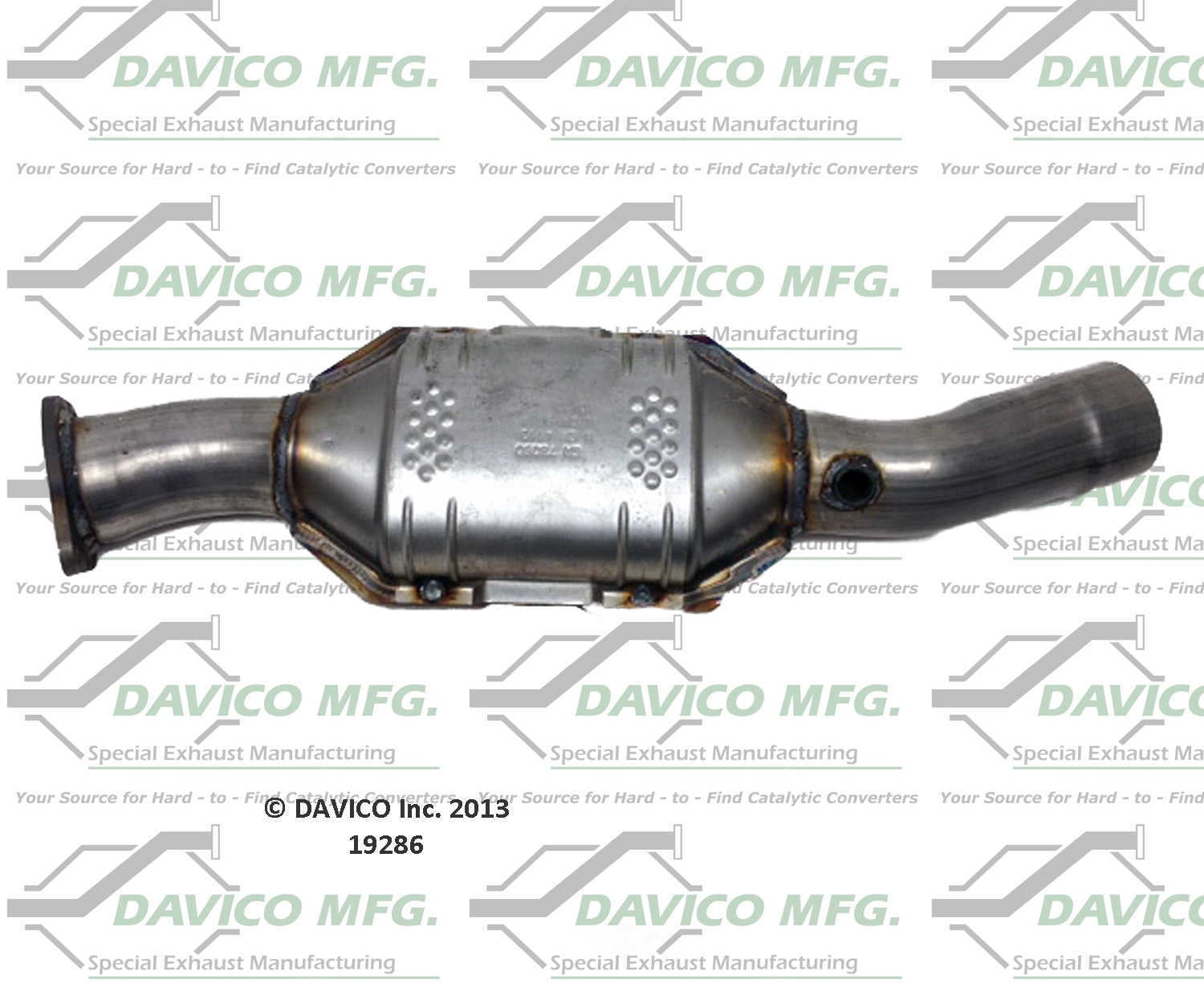Davico Mfg 19286 Direct-Fit Catalytic Converter