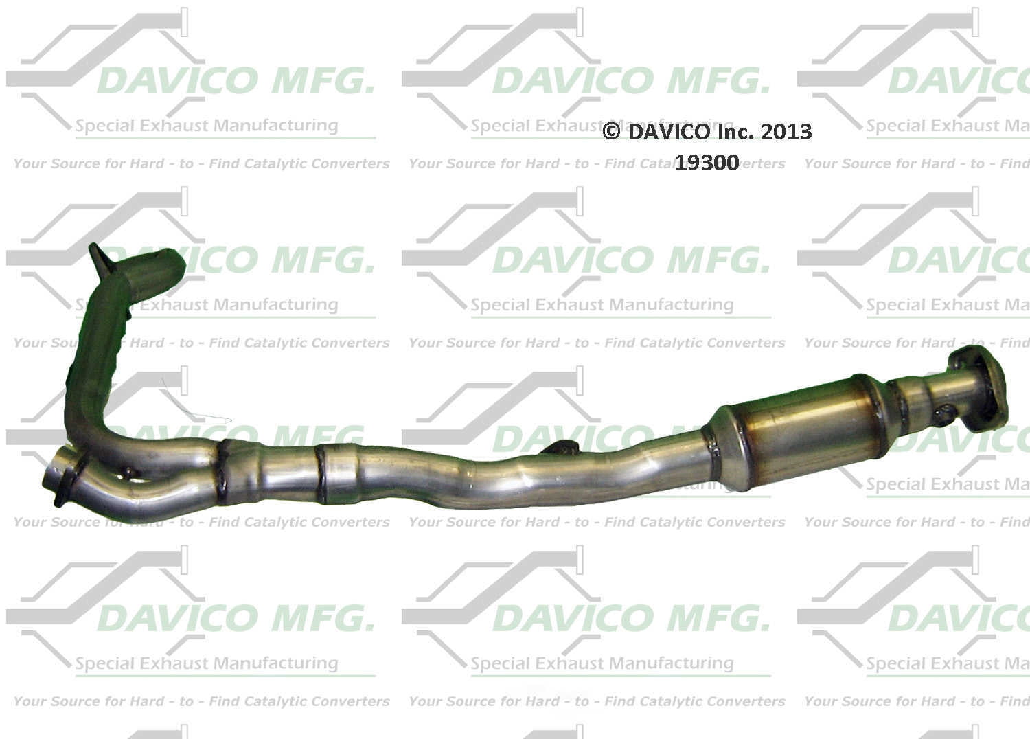 Davico Mfg 19300 Direct-Fit Catalytic Converter