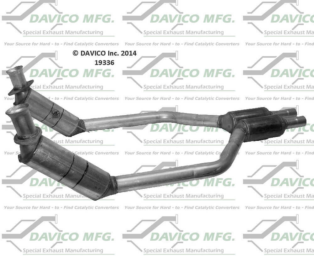 Davico Mfg 19336 Direct-Fit Catalytic Converter