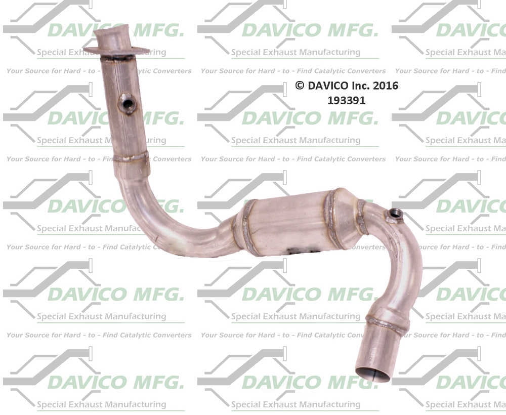 Davico Mfg 193391 Direct-Fit Catalytic Converter