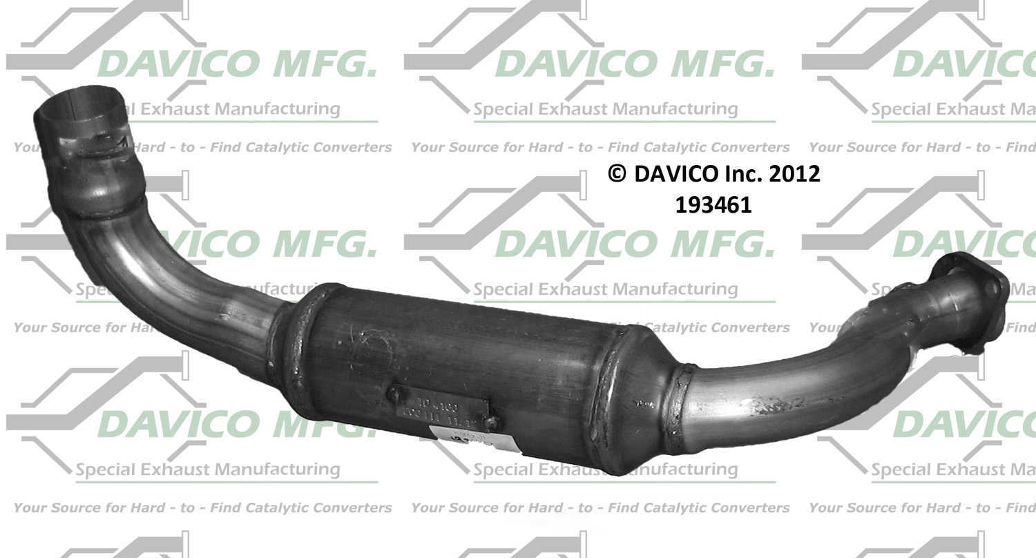 Davico Mfg 193461 Direct-Fit Catalytic Converter