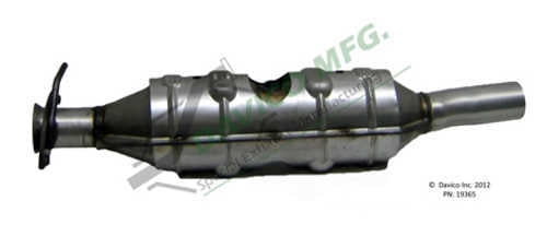 Davico 19365 Catalytic Converter, OE Replacement, Rear Fits select: 2008-2010 FORD F350
