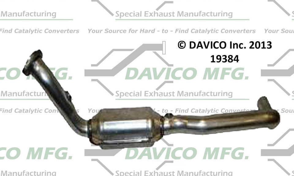 Davico Mfg 19384 Direct-Fit Catalytic Converter