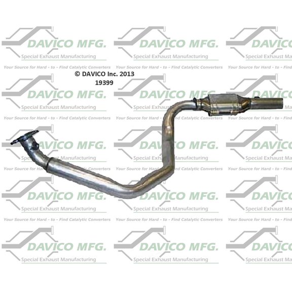 Davico Mfg 19399 Direct-Fit Catalytic Converter