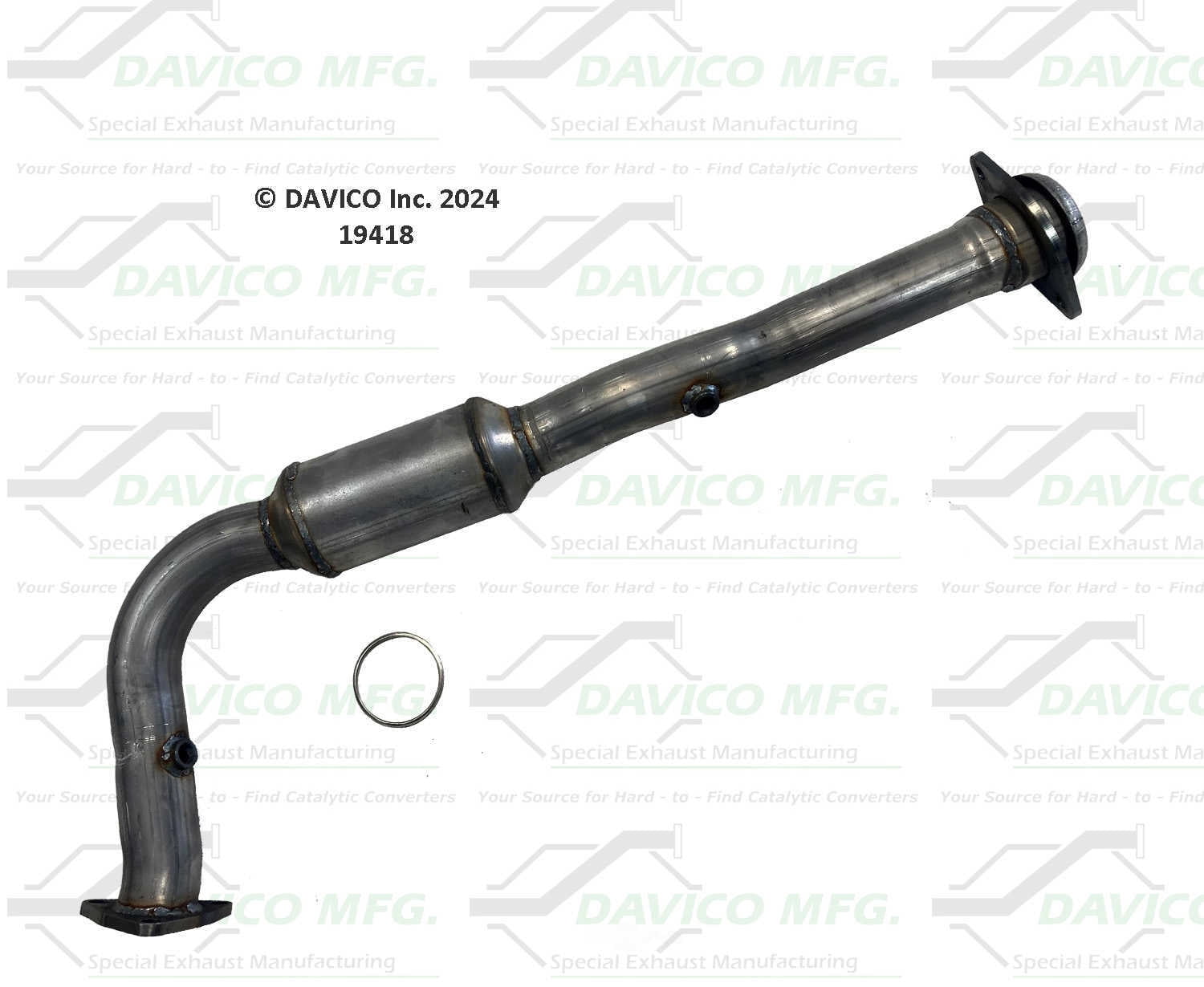 Davico Mfg 19418 Direct-Fit Catalytic Converter
