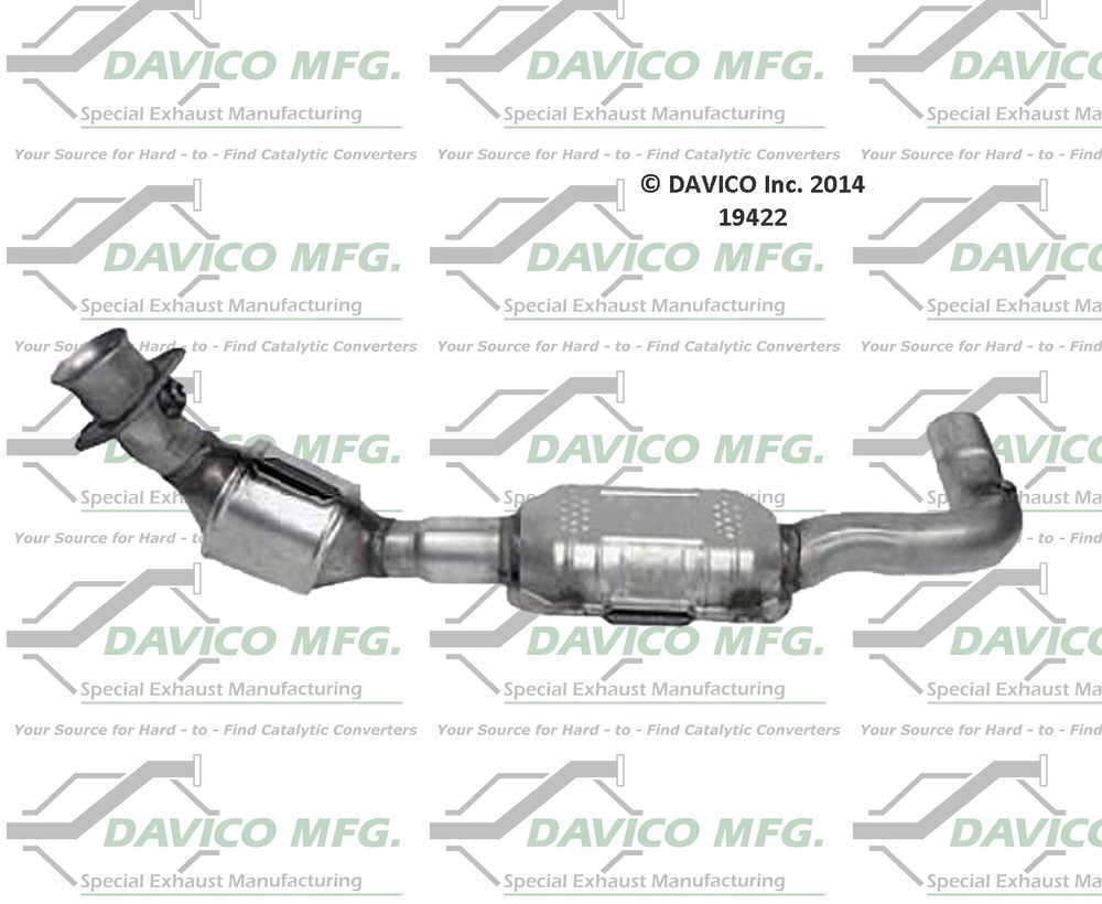 Davico Mfg 19422 Direct-Fit Catalytic Converter