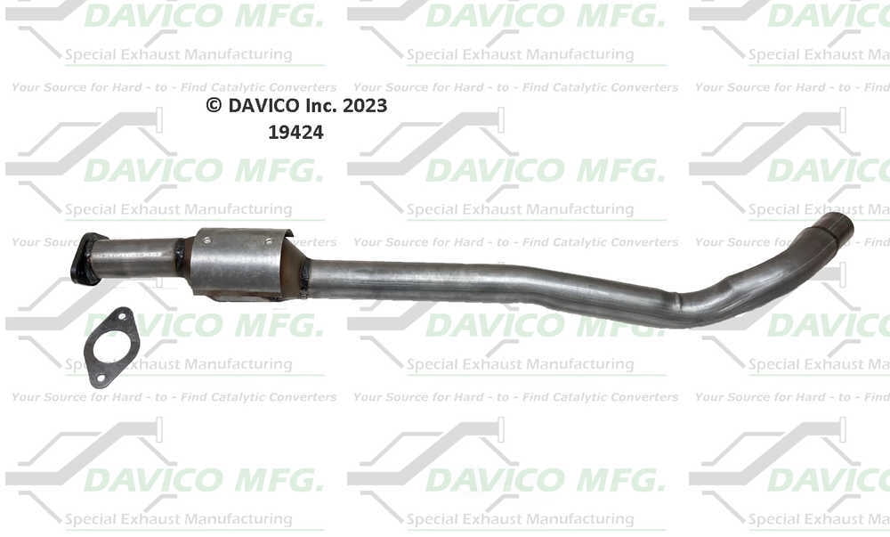 Davico Mfg 19424 Direct-Fit Catalytic Converter