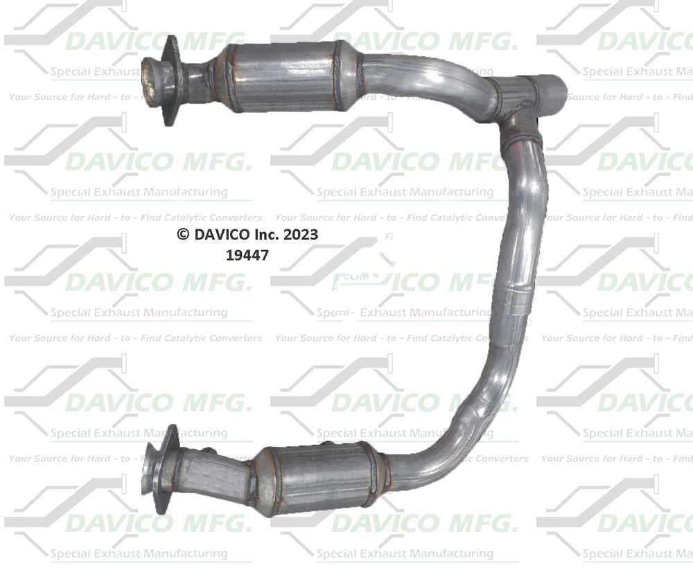 Davico Mfg 19447 Direct-Fit Catalytic Converter