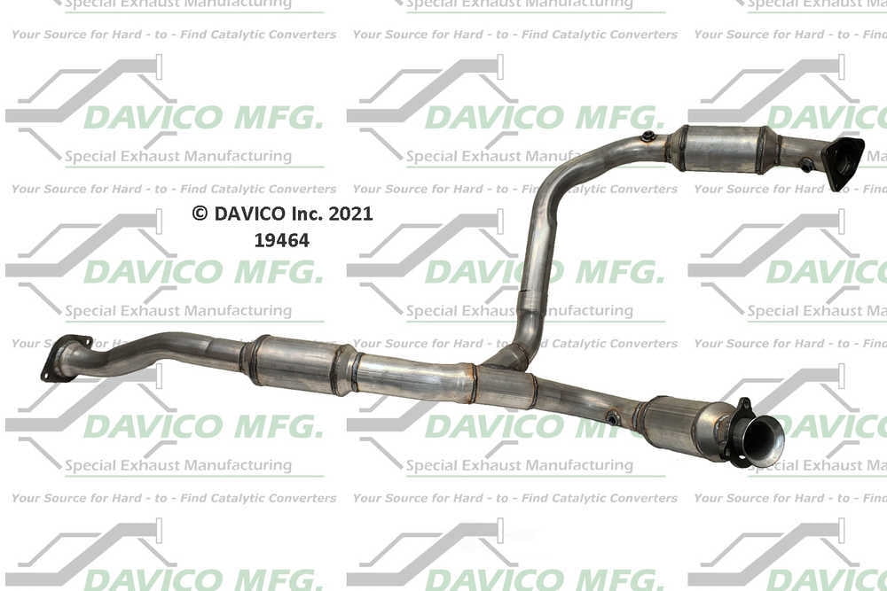 Davico Mfg 19464 Direct-Fit Catalytic Converter