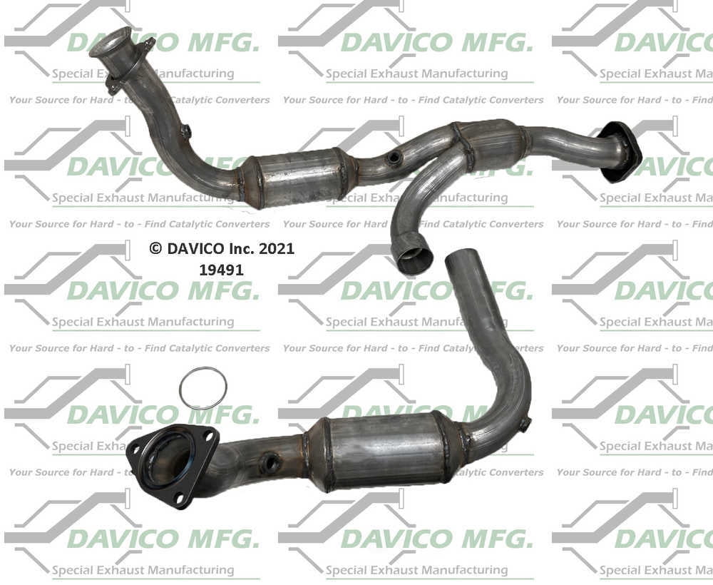 Davico Mfg 19491 Direct-Fit Catalytic Converter