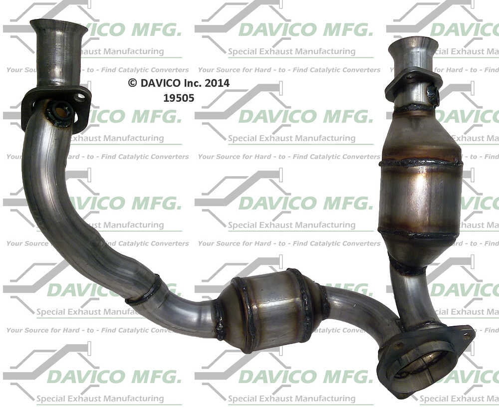 Davico Mfg 19505 Direct-Fit Catalytic Converter