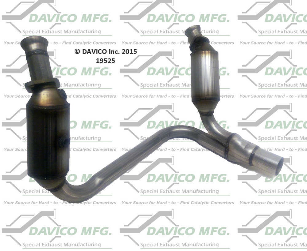 Davico Mfg 19525 Direct-Fit Catalytic Converter