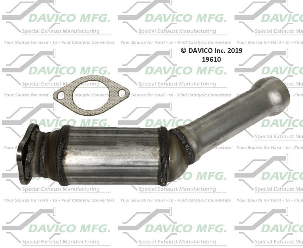 Davico Mfg 19610 Direct-Fit Catalytic Converter