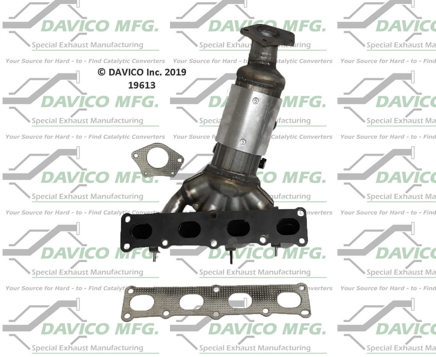 Davico Mfg 19613 Direct-Fit Catalytic Converter