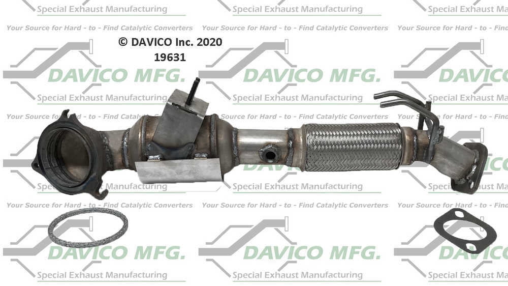 Davico Mfg 19631 Direct-Fit Catalytic Converter