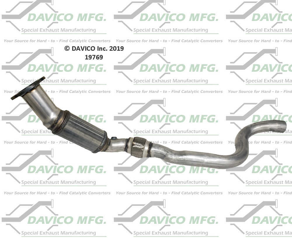 Davico Mfg 19769 Direct-Fit Catalytic Converter