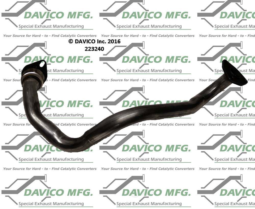 Davico Mfg 223240 Exact-Fit Exhaust Pipe