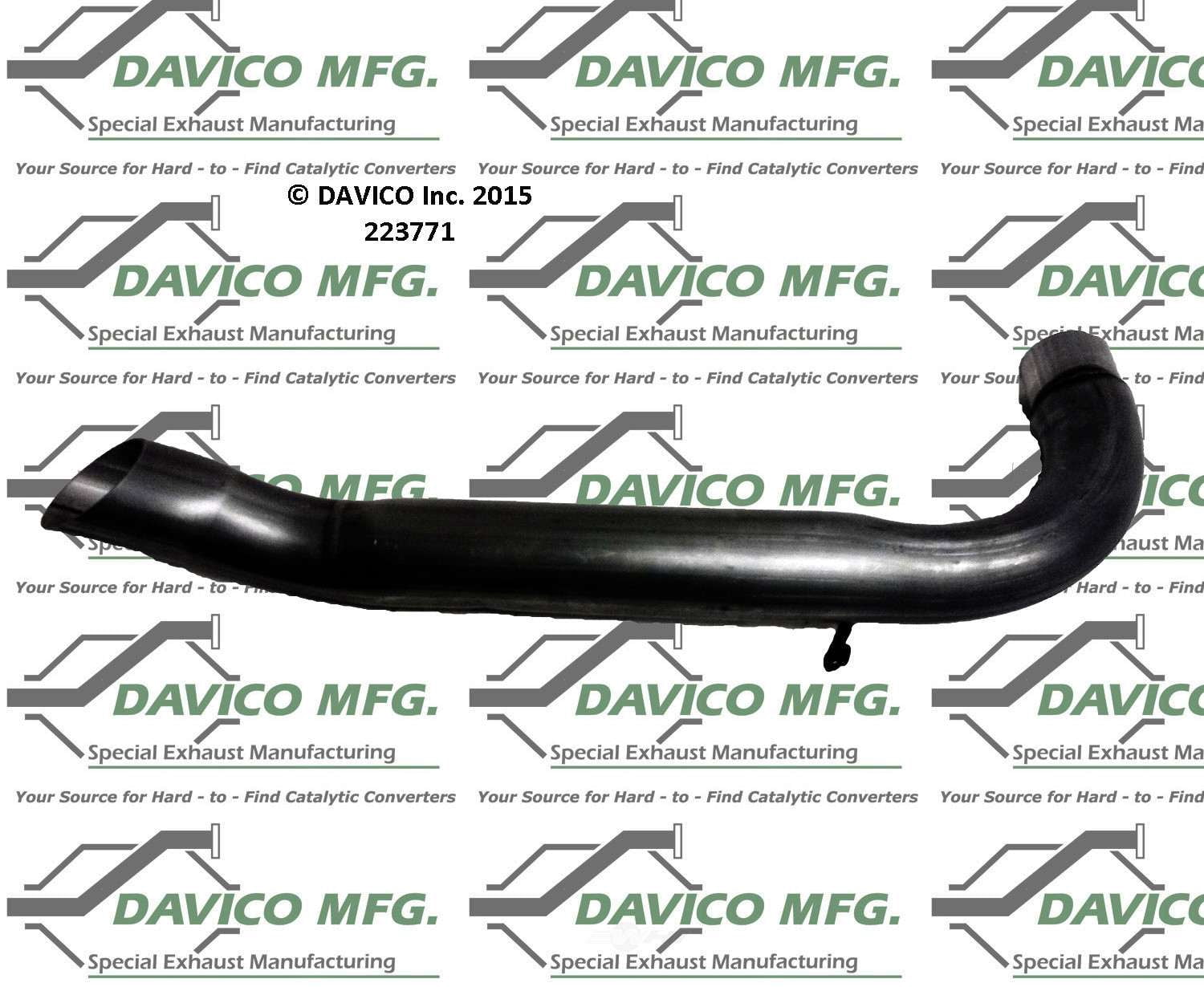 Davico Mfg 223771 Exact-Fit Exhaust Pipe