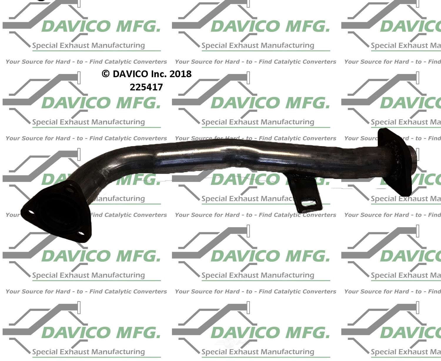 Davico Mfg 225417 Exact-Fit Exhaust Pipe