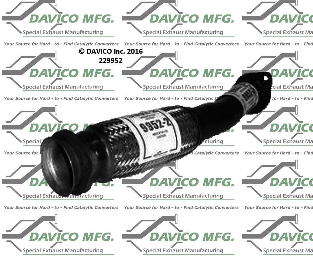 Davico Mfg 229952 Exact-Fit Exhaust Pipe
