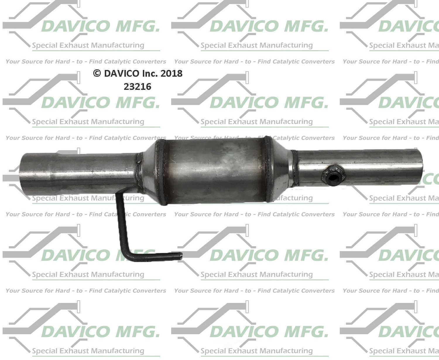 Davico Mfg 23216 Direct-Fit Catalytic Converter