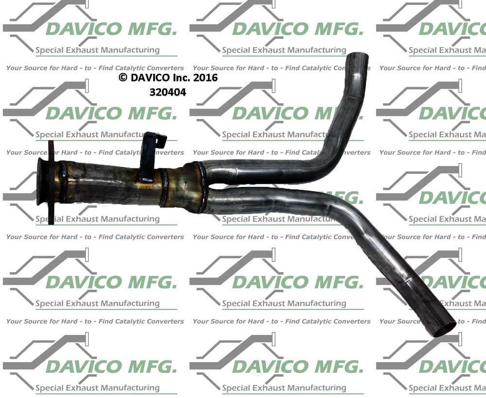 Davico Mfg 320404 Exact-Fit Exhaust Pipe