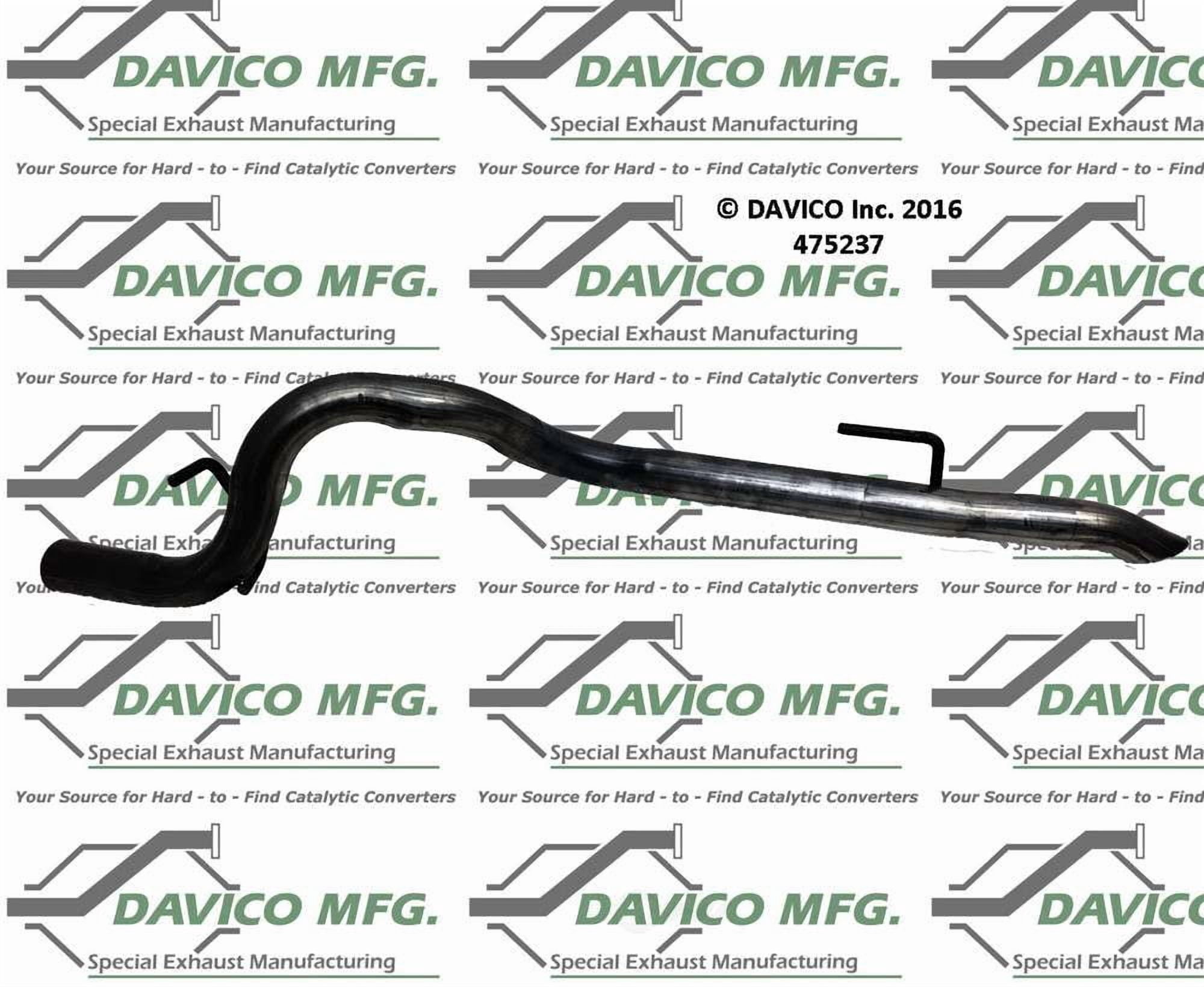 Davico Mfg 475237 Exact-Fit Exhaust Pipe