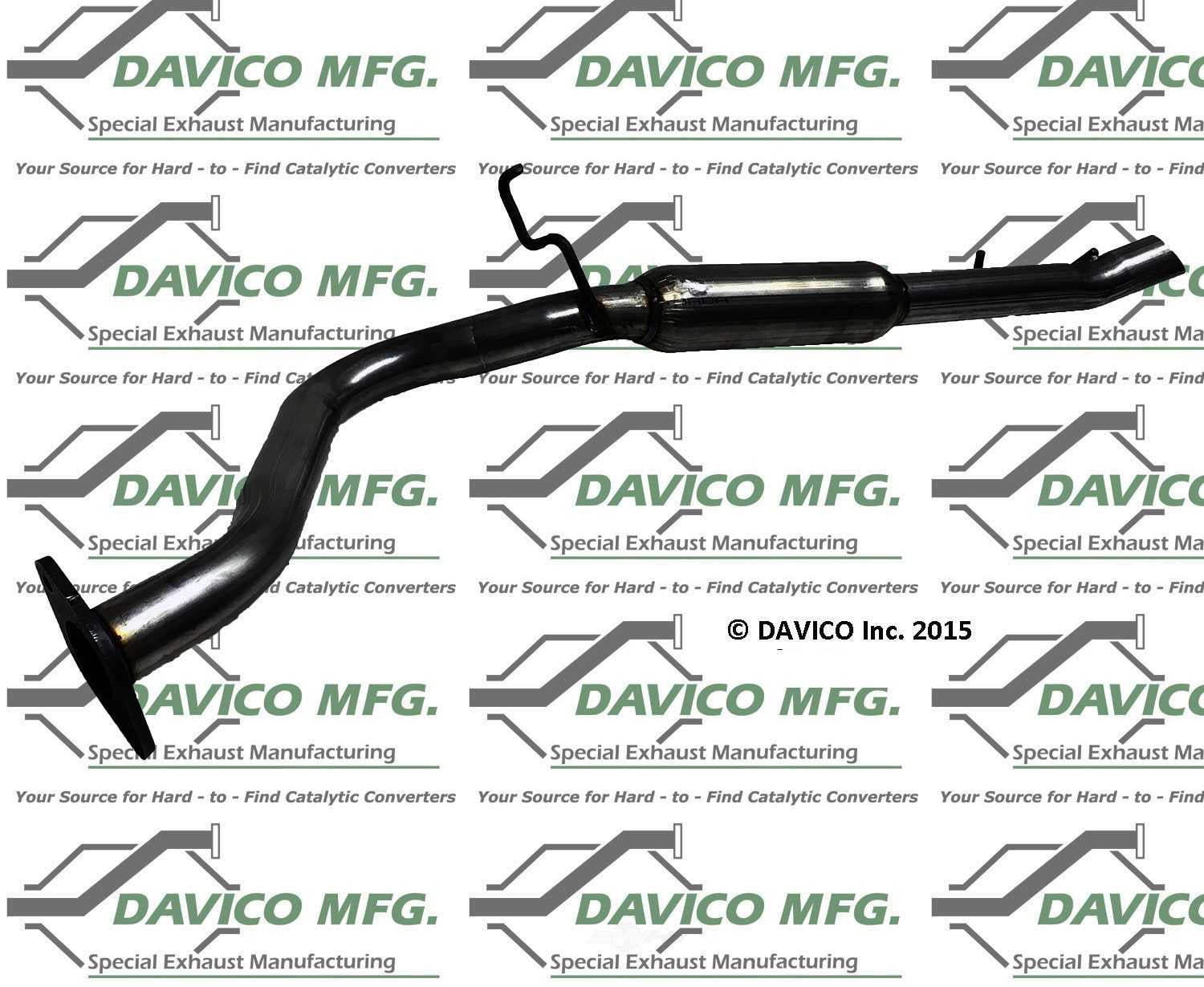 Davico Mfg 475284 Exact-Fit Exhaust Pipe
