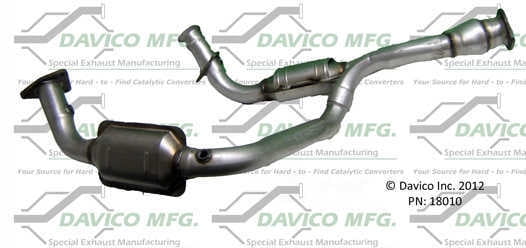 Davico Mfg 48010 Direct-Fit Catalytic Converter