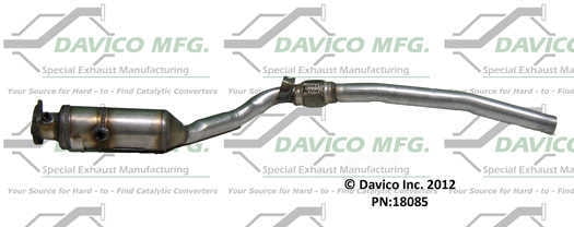 Davico Mfg 48085 Dealer Alternative Direct-Fit Catalytic Converter