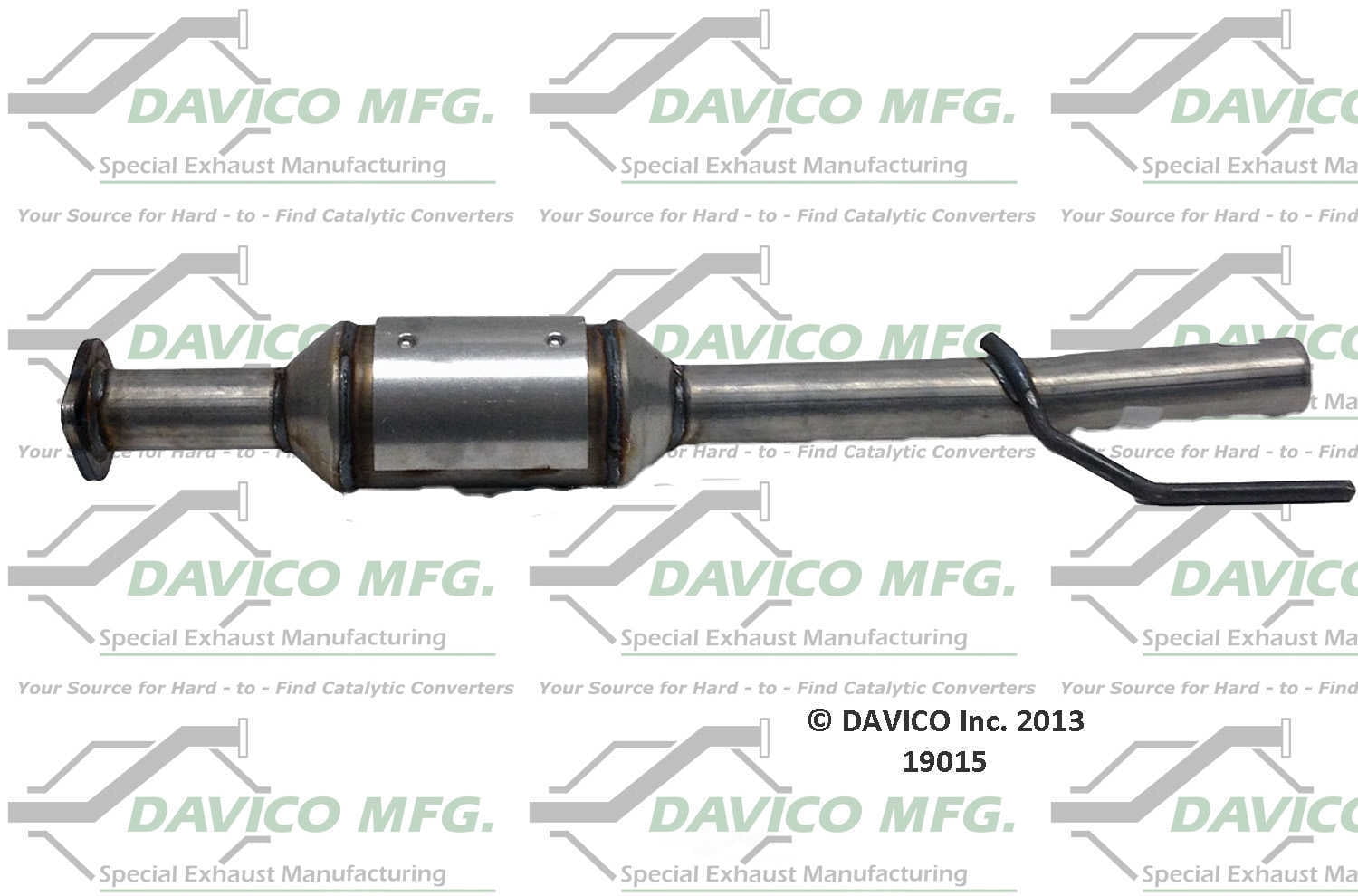 Davico Mfg 49015 Dealer Alternative Direct-Fit Catalytic Converter