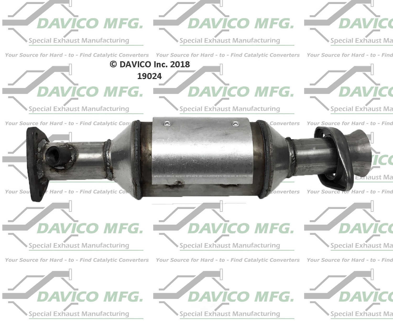 Davico Mfg 49024 Dealer Alternative Direct-Fit Catalytic Converter