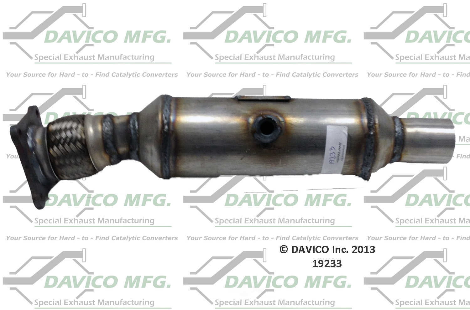 Davico Mfg 49233 Dealer Alternative Direct-Fit Catalytic Converter