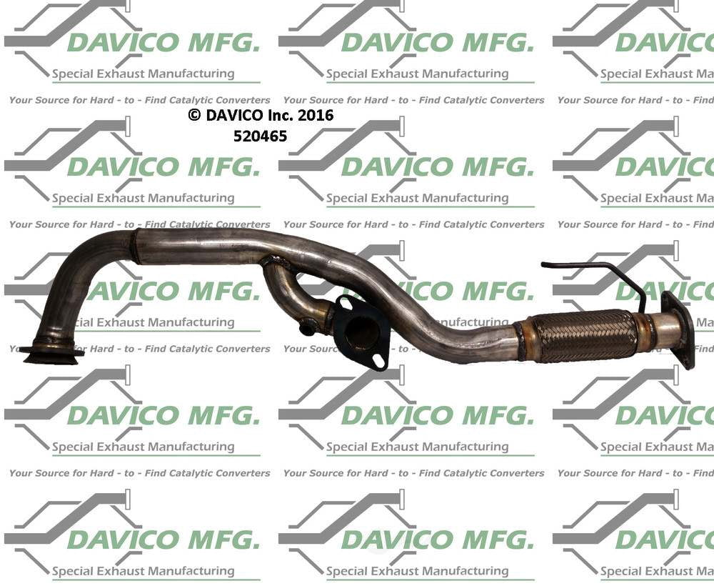 Davico Mfg 520465 Exact-Fit Exhaust Pipe
