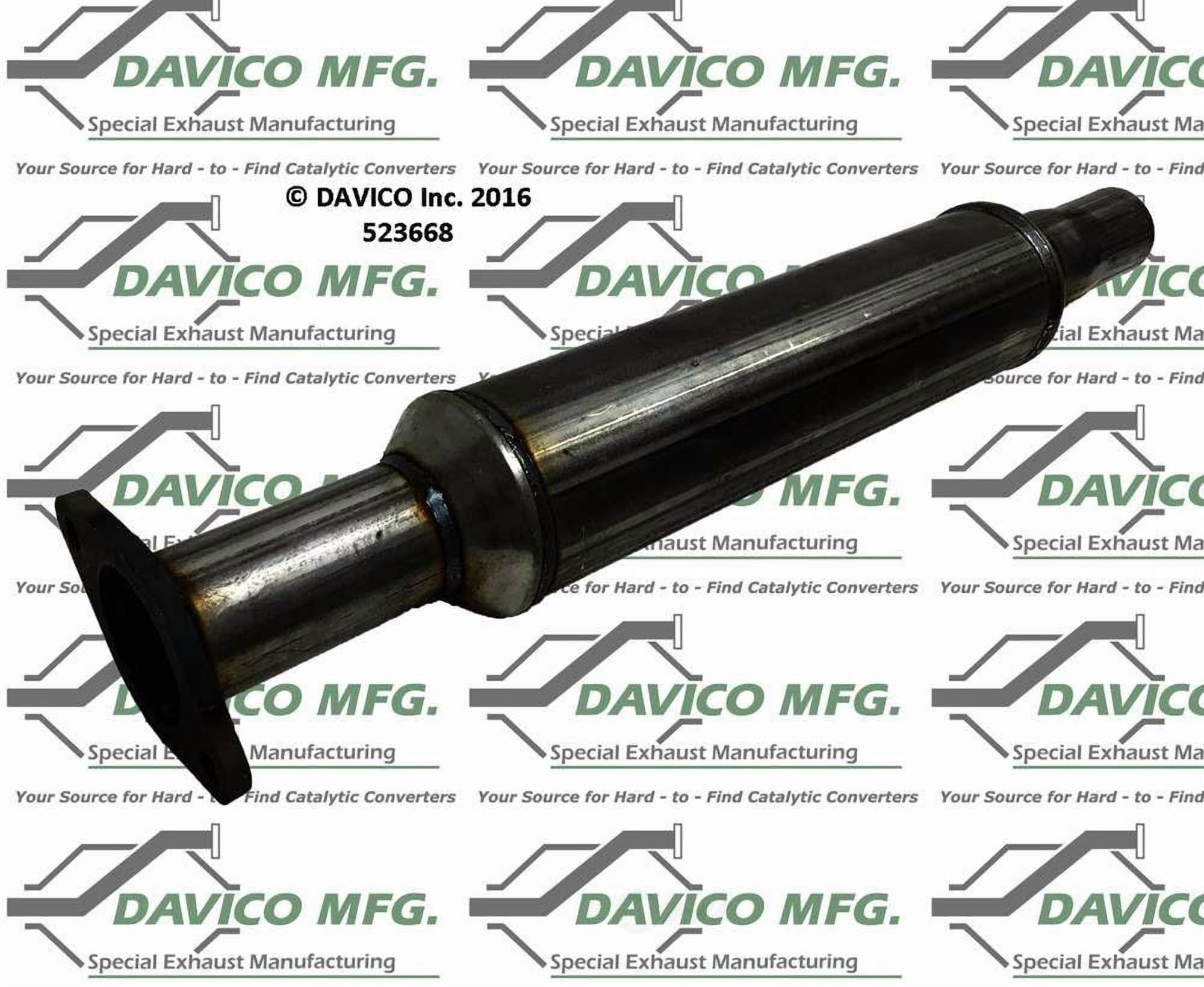 Davico Mfg 523668 Exact-Fit Exhaust Pipe
