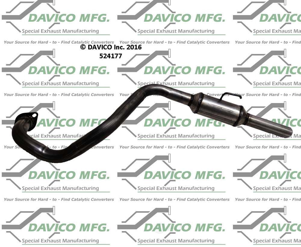 Davico Mfg 524177 Exact-Fit Exhaust Pipe